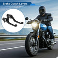 Short Brake Clutch Levers for Yamaha WR250F (2017–2022) Solid Black