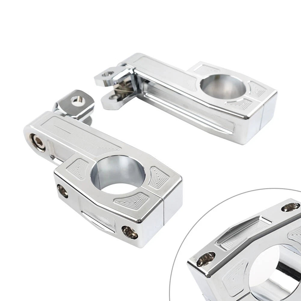 Crash Bar Foot Peg Rest Clamp for Harley (32MM Engine Guard)