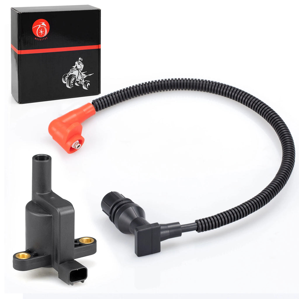 Ignition Coil with Wire Cap for Polaris Sportsman 450 HO (2017–2023) Ranger 500 (2017–2022)