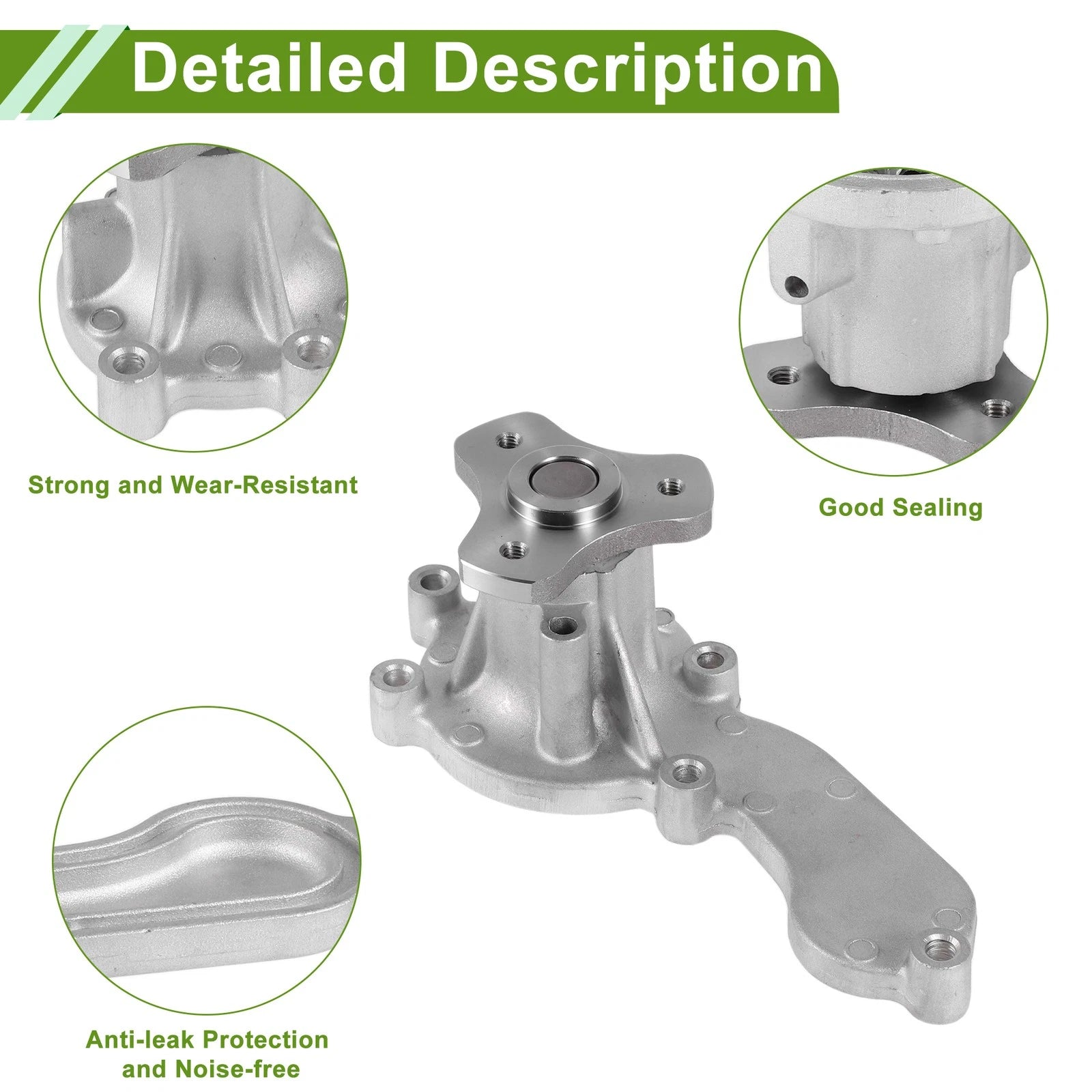 Engine Water Pump Replacement for Honda Civic 2008-2016 (19200RB0003)