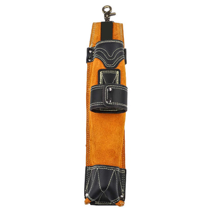 Cowhide Welding Rod Holder Bag for Outdoor Welding