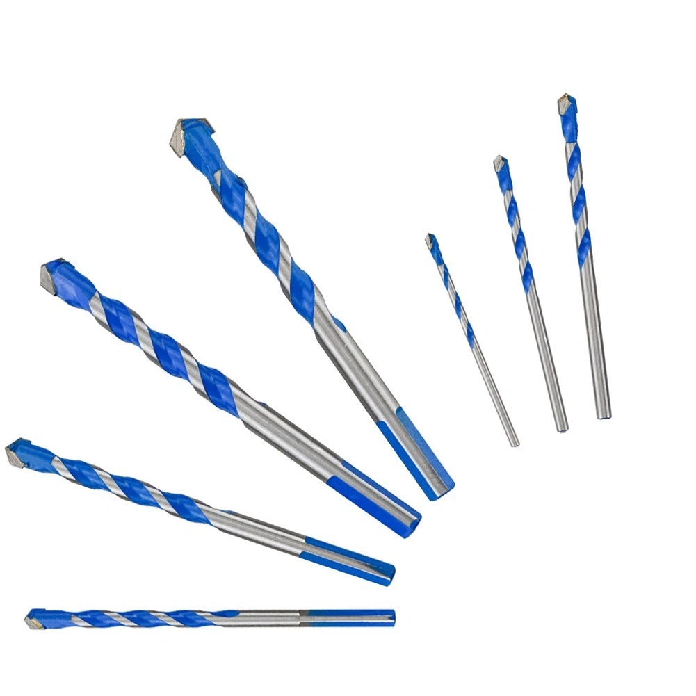 7mm & 12mm Glass Metal Drill Bit Set for Precision Holes