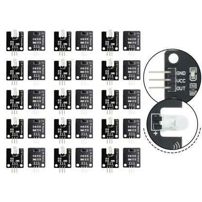 30pcs Infrared Transmitter and Receiver Sensor Modules for Arduino