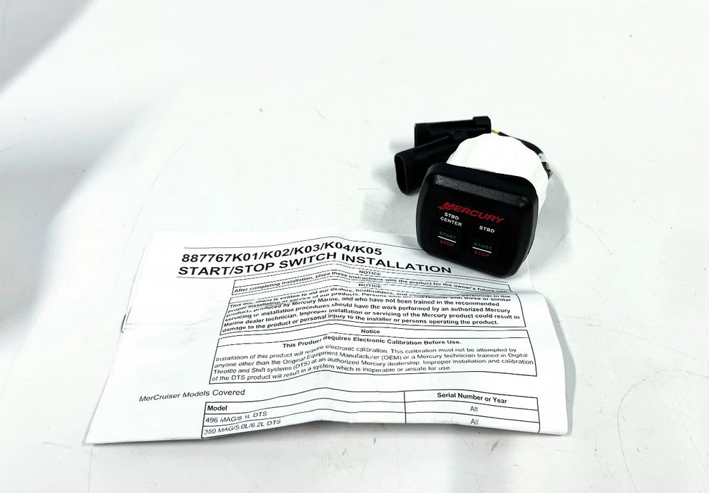 Engine Start/Stop Switch for Mercury (887767K04)