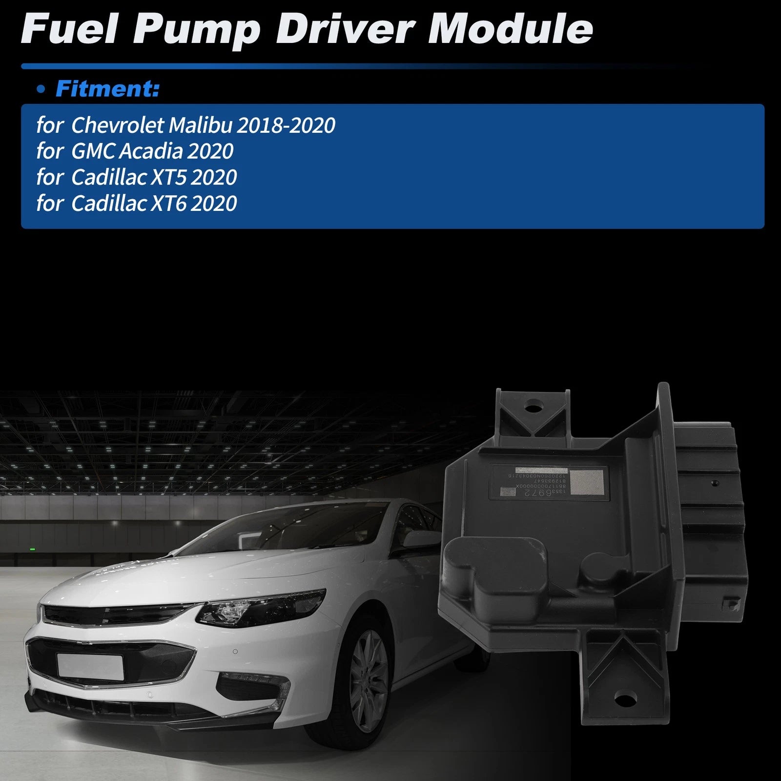 Fuel Pump Control Module OEM Replacement for Chevrolet Malibu (2018–2020)