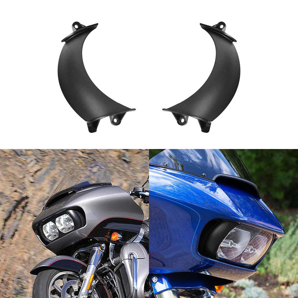ABS Front Headlight Fairing Vents for Harley Touring Road Glide (2015–2023)