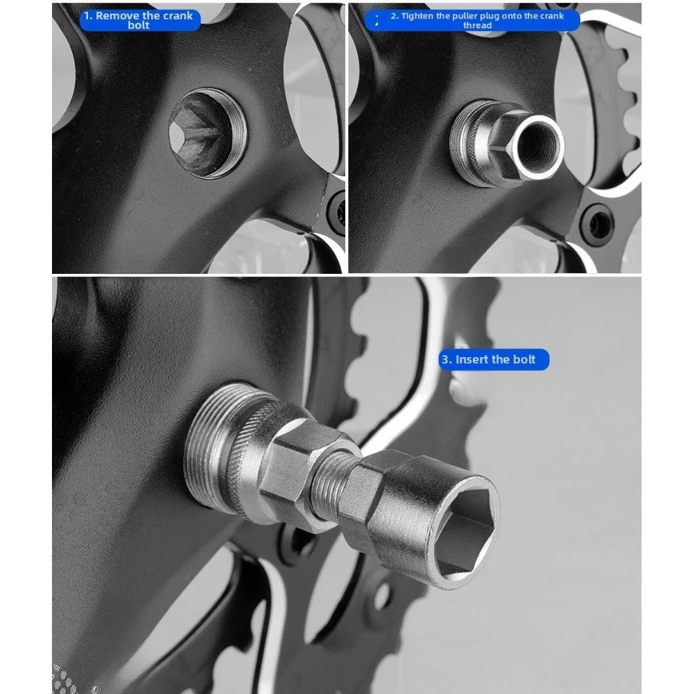 Crank Puller Tool for Square Taper Bottom Bracket Axles (Compatible)