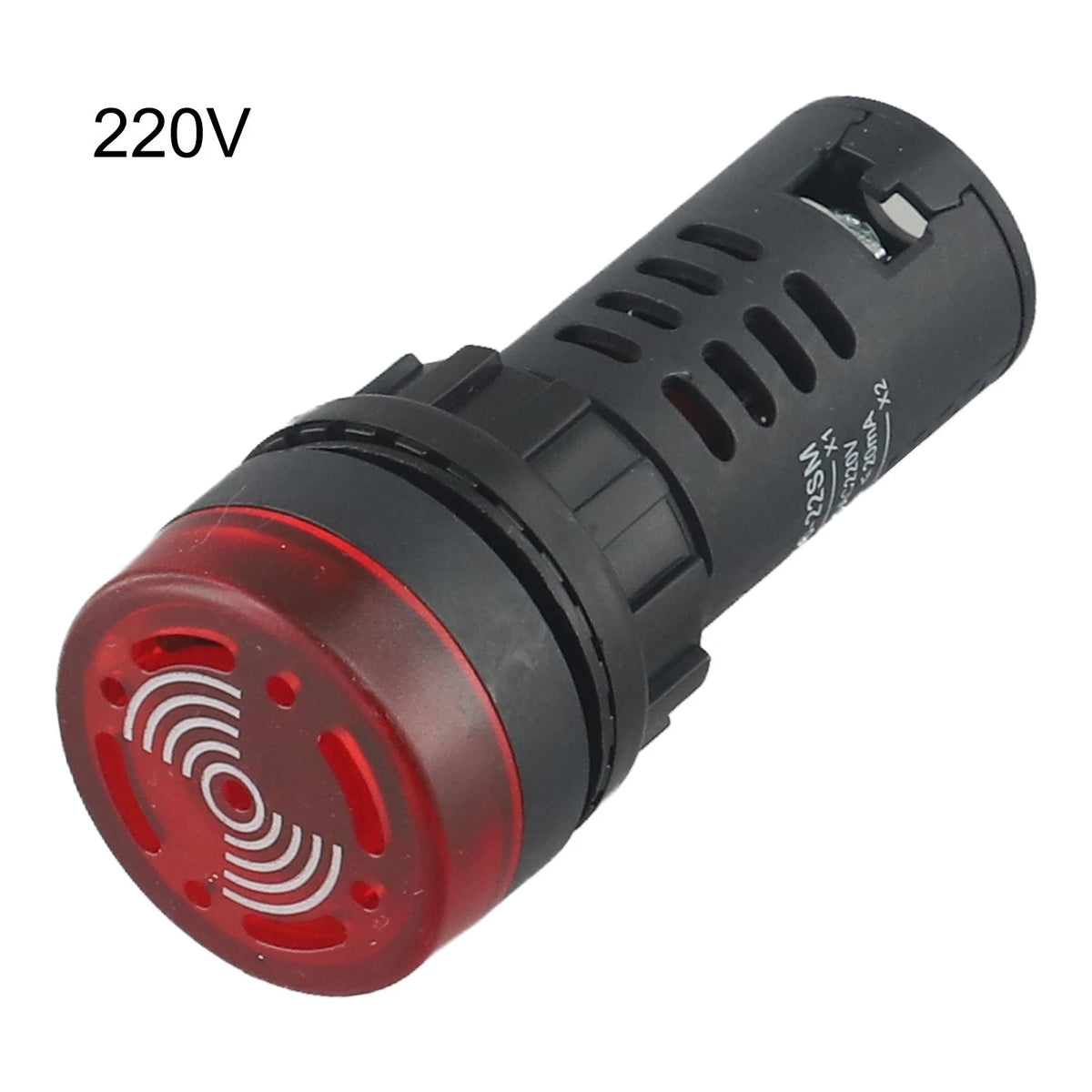 22MM Flash Buzzer Alarm for AC/DC 12V/24V/220V Signal Light
