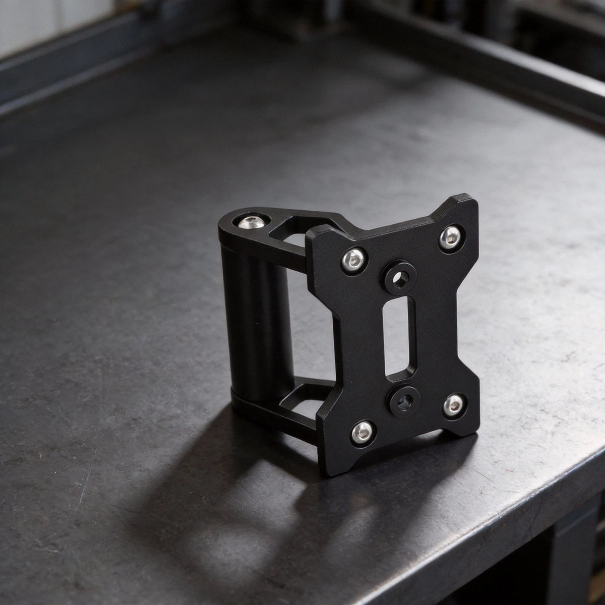 Phone Holder Bracket for CFMOTO 450MT (2025) Black Aluminum
