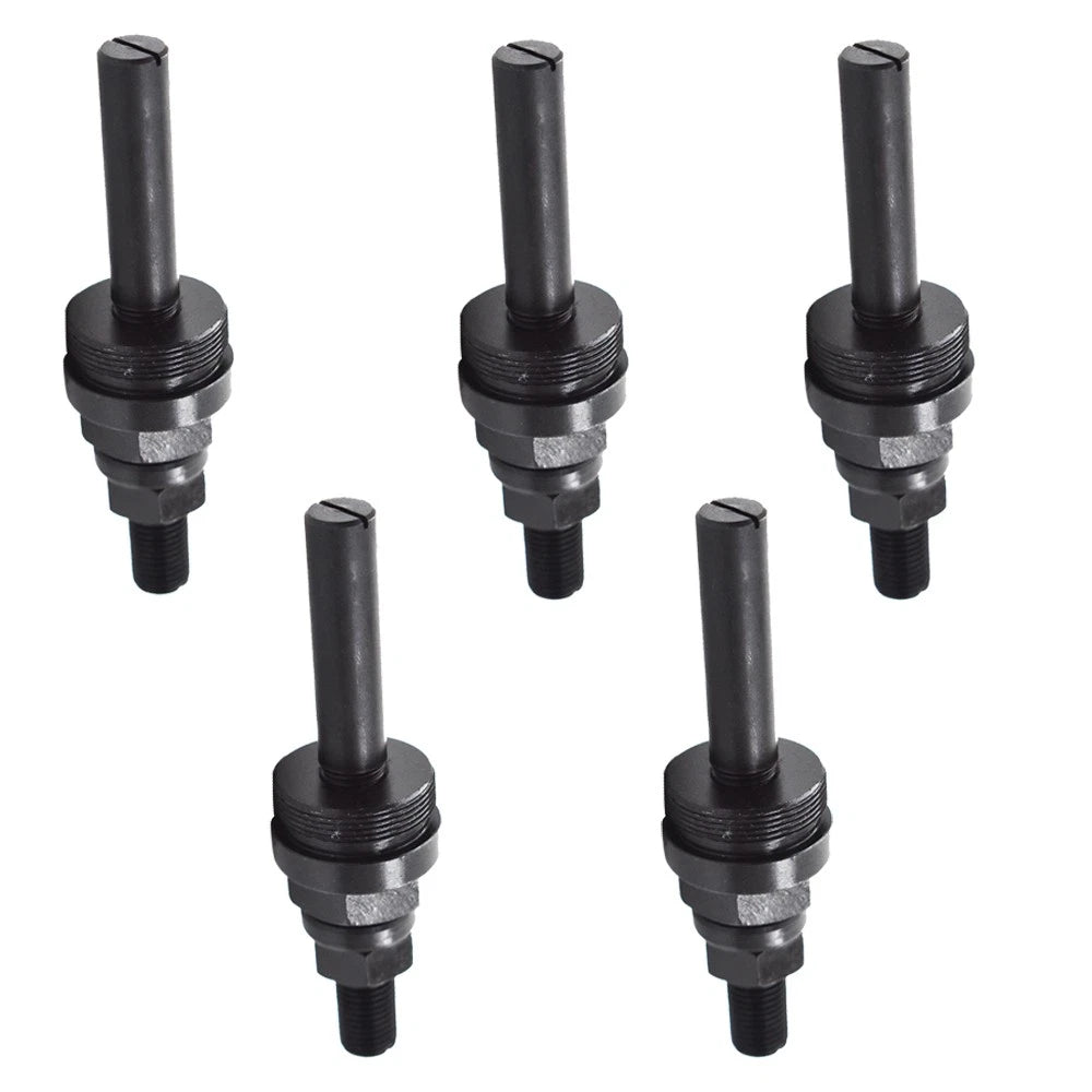 5pcs Adjustable Threaded 5C Stop Collet for Lathes, CNC Machines