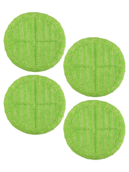 Electric Mop Pads Set of 4 with Absorbent Microfibre