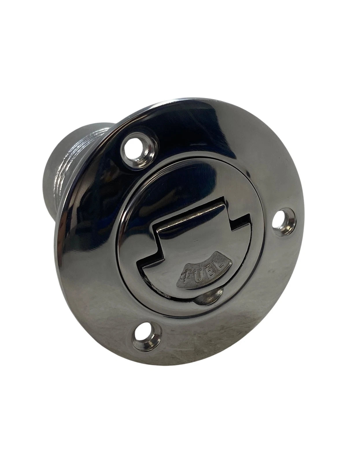 2" Fuel Deck Fill Cap Keyless for Marine (Thru Hull SS)