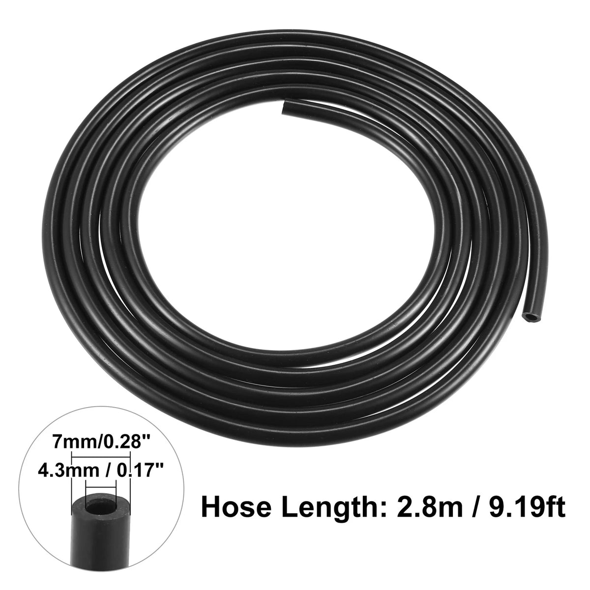 2pcs Windshield Washer Nozzle Hose Kit for Chrysler 300 (2005–2010) 68260029AA 05182327AA