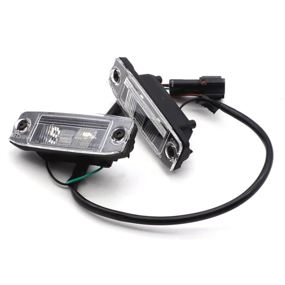 1× Rear License Plate Light Lamp Assembly 92501-2P000 For Kia Sorento 2011-2013