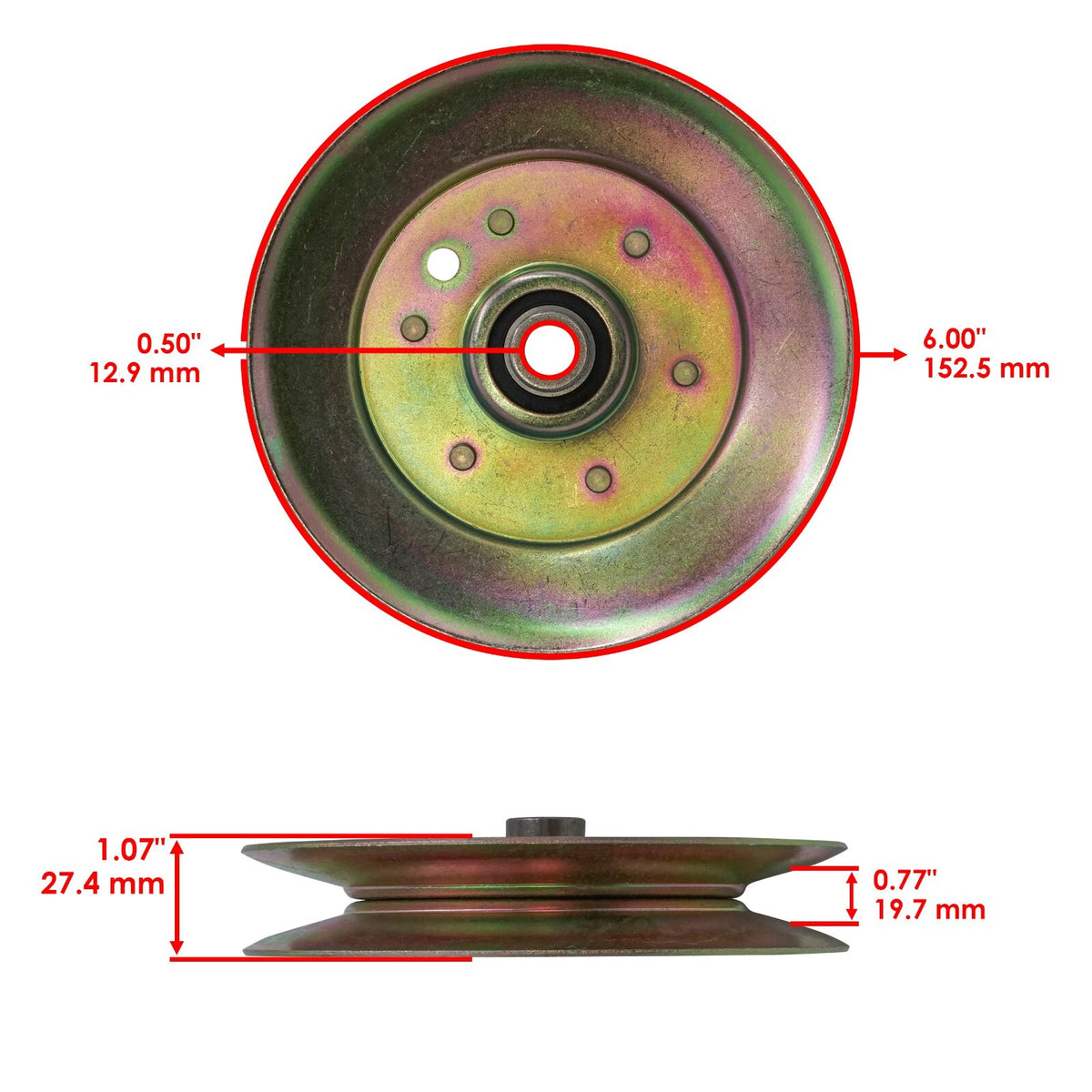 Deck Pulley Replacement for Ariens 44 48 52 Inch (2000–2015)