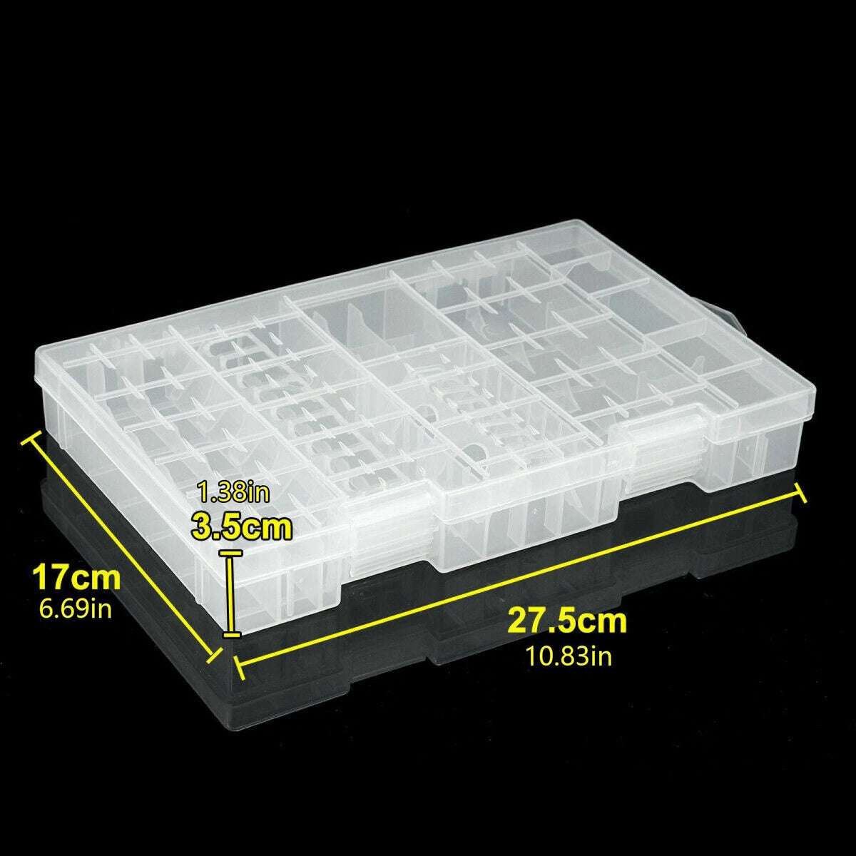 Battery Storage Case for AA/AAA/C/D/9V Cells