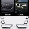 Seat Button Cover Decorative Frame for
