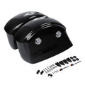 Black Painted Saddlebag with Electronic Latch Key for Indian Chieftain (2014–2023)