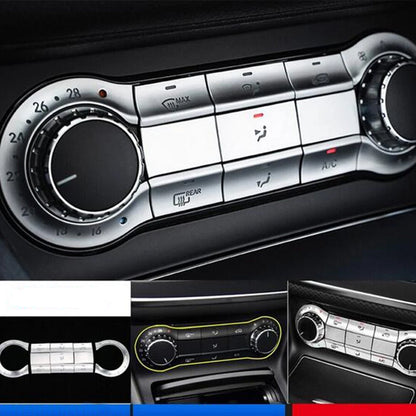 11X Air AC Button Cover for Mercedes Benz A B CLA GLA Class (2013–2020)