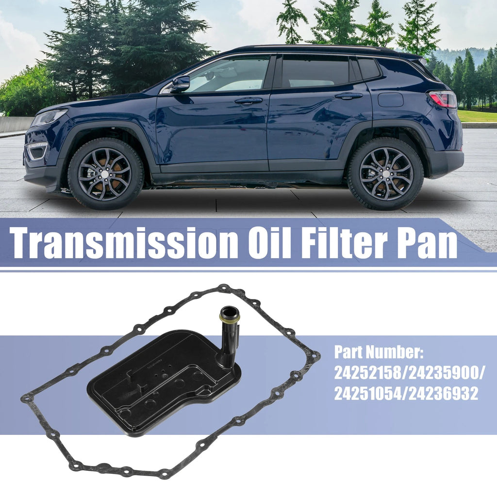 Transmission Oil Fluid Filter Pan Gasket Kit for Cadillac ATS CTS (2013–2019)