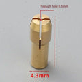 10X Brass Drill Chuck Adapter Set for Engraving Drilling Machines
