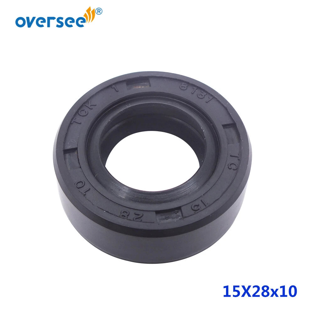 2Pcs Oil Seal for Tohatsu 4-9.8HP (369-60111-0) & Mercury (26-16130)