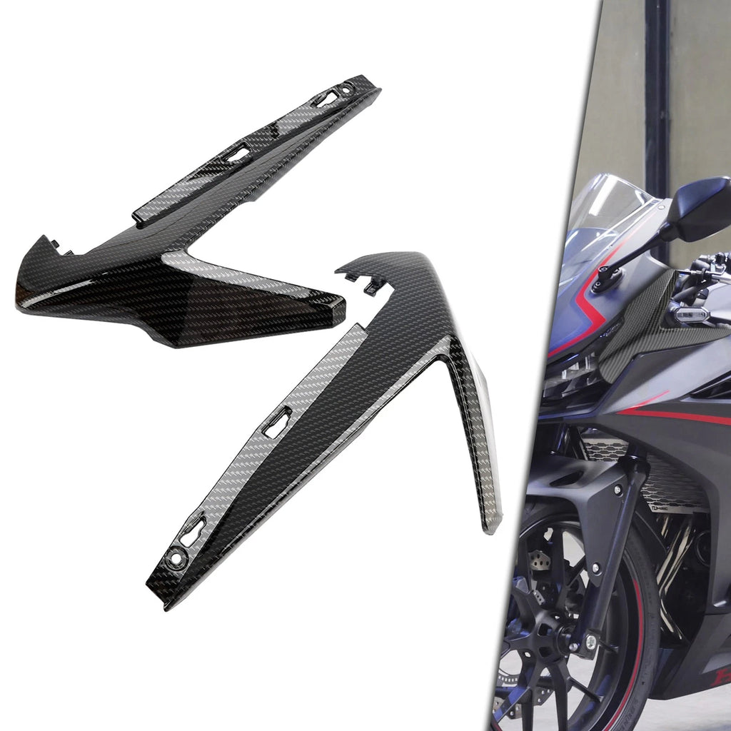 Front Nose Cover Headlight Panel for Honda CBR500R (2019–2021) Carbon T9