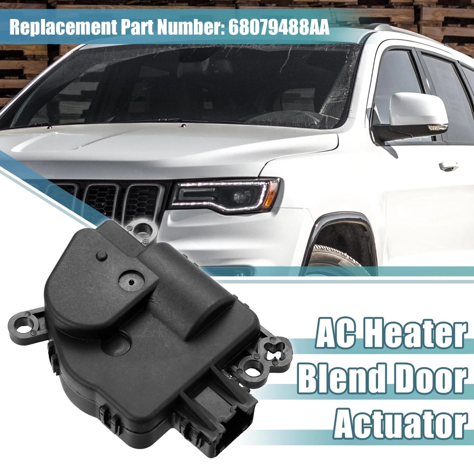 AC Heater Blend Door Actuator Replacement for Dodge Durango (2011–2013)