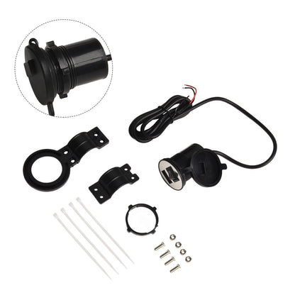 USB Waterproof Mobile Phone Charger for Motorcycle Electric Vehicle (12V)