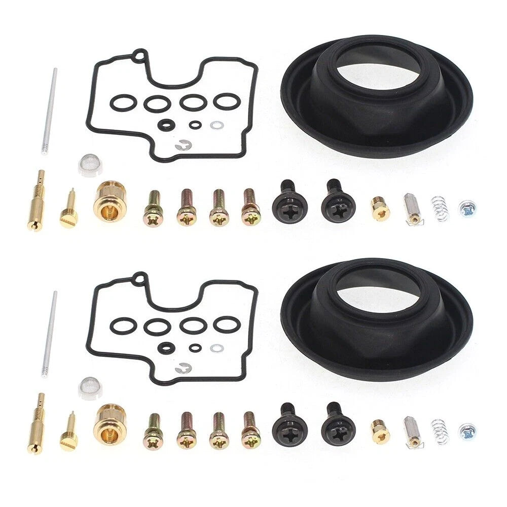 2X Carburetor Gasket Jet Repair Kit for Suzuki SV650 SV650S (1999–2002)