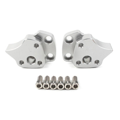 Aluminum Handlebar Riser Spacers for Yamaha FJR1300 (2001–2005) Silver