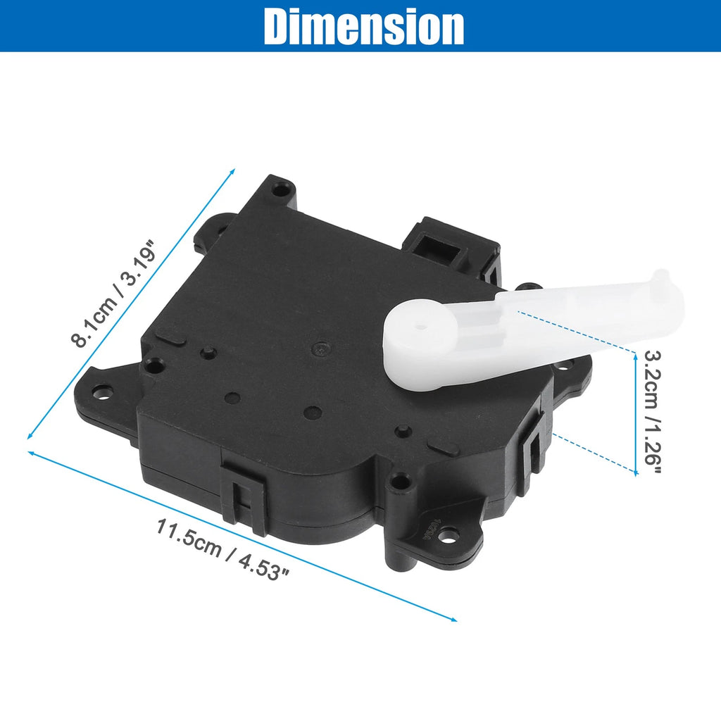 HVAC Heater Blend Door Actuator Replacement for Toyota 4Runner (2003–2009)