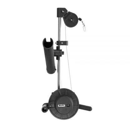 Scotty 1050S Depthmaster Manual Downrigger for Boat (Black)