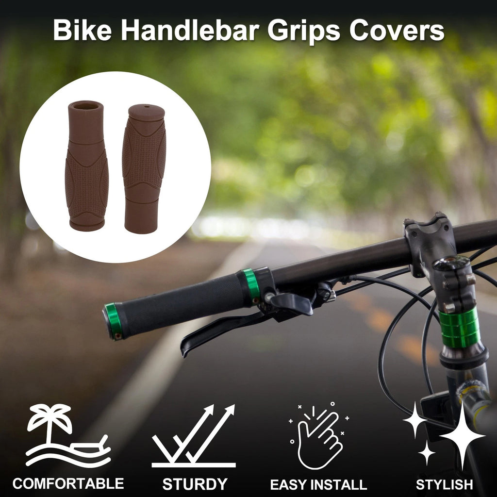 Handlebar Grip Covers 125mm Soft End Grips Protector for Scooter Universal