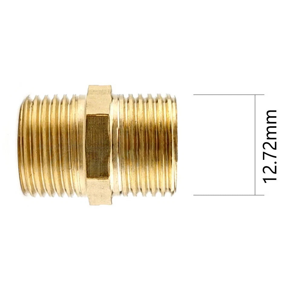 Hose Connector for Hose Nozzles (Threaded Male to Male)