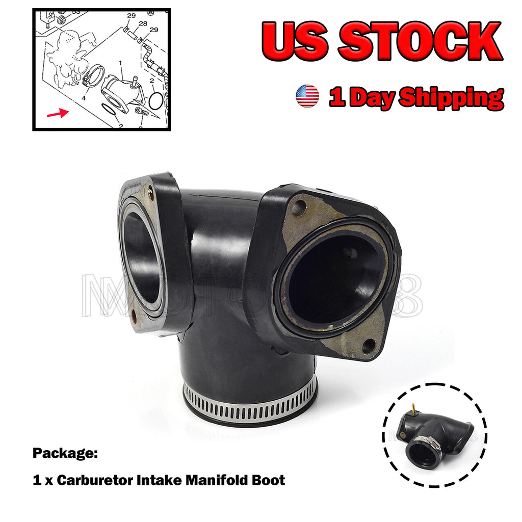 Carburetor Intake Manifold Boot for Yamaha Road Star 1700 XV1700 (2004–2007)