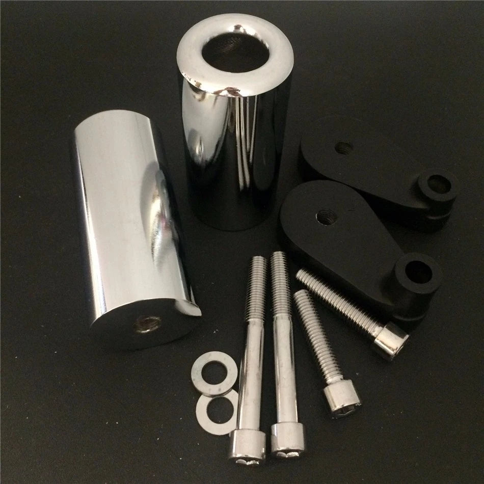 No Cut Aluminium Alloy Frame Slider Crash Protector for Yamaha (2007–2008)