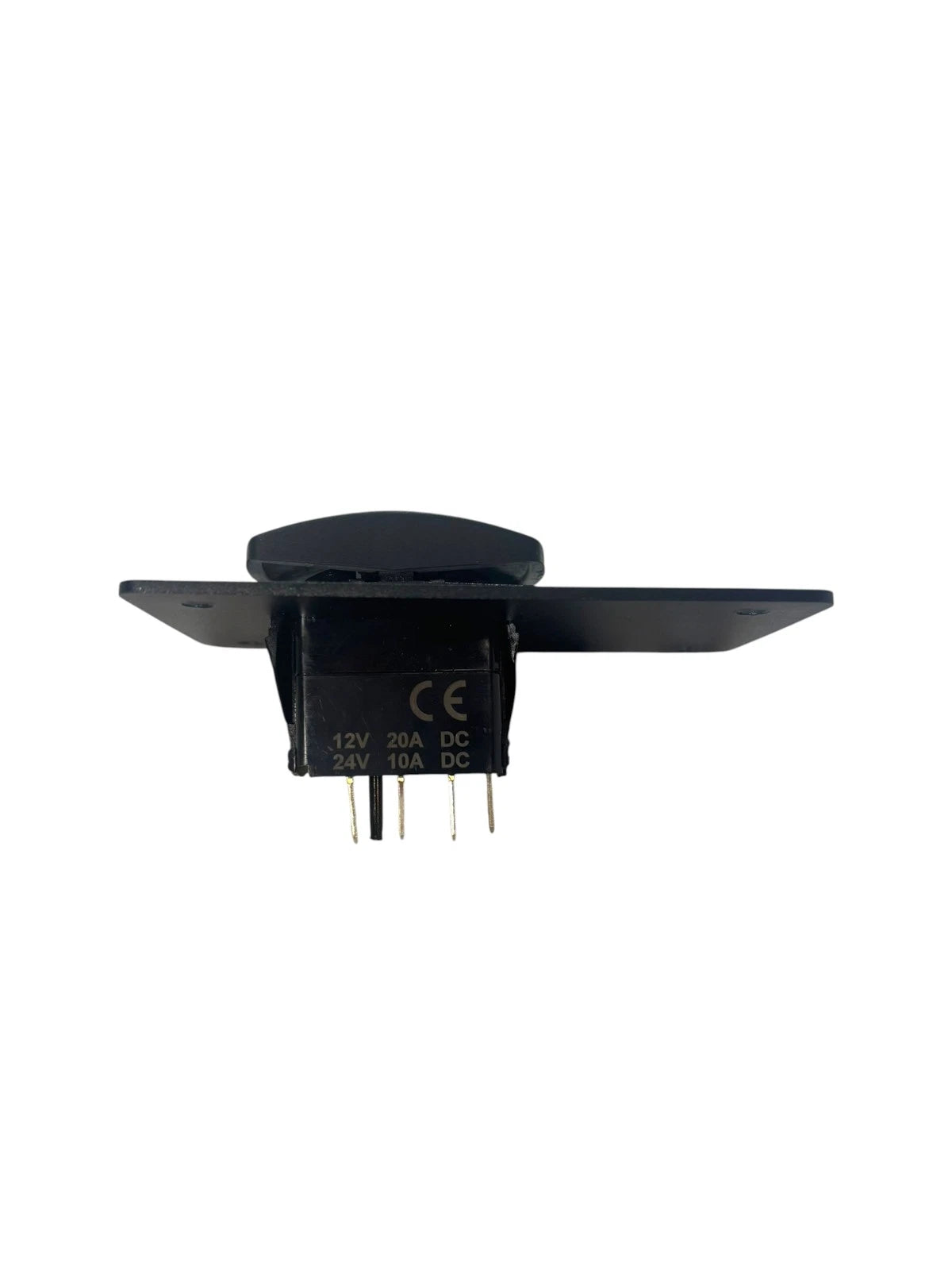 E-Z Anchor Puller Rocker Switch 12V 20A with Hardware for Universal Use