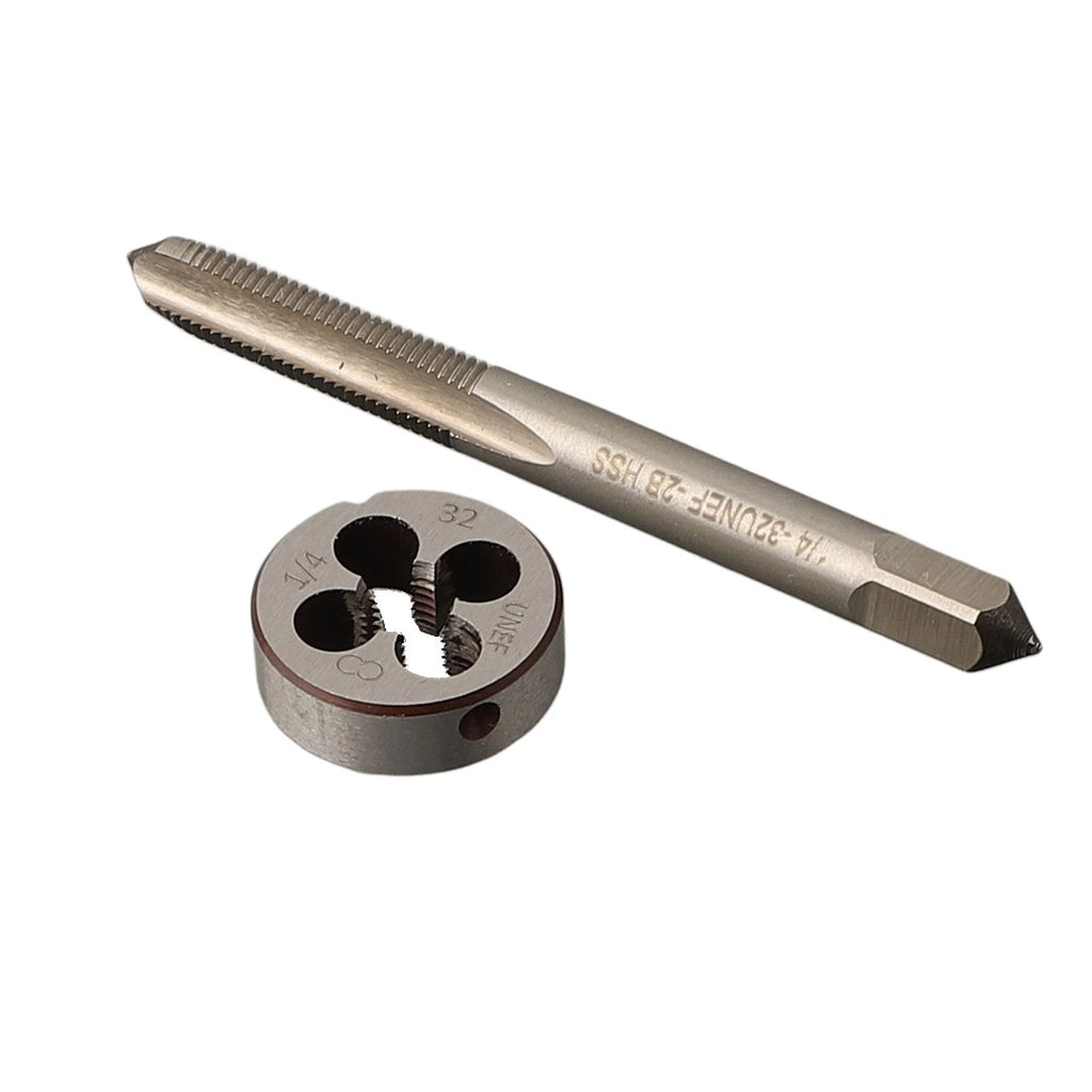 1/4-32 UNEF Tap and Die Set for Right Hand Threading