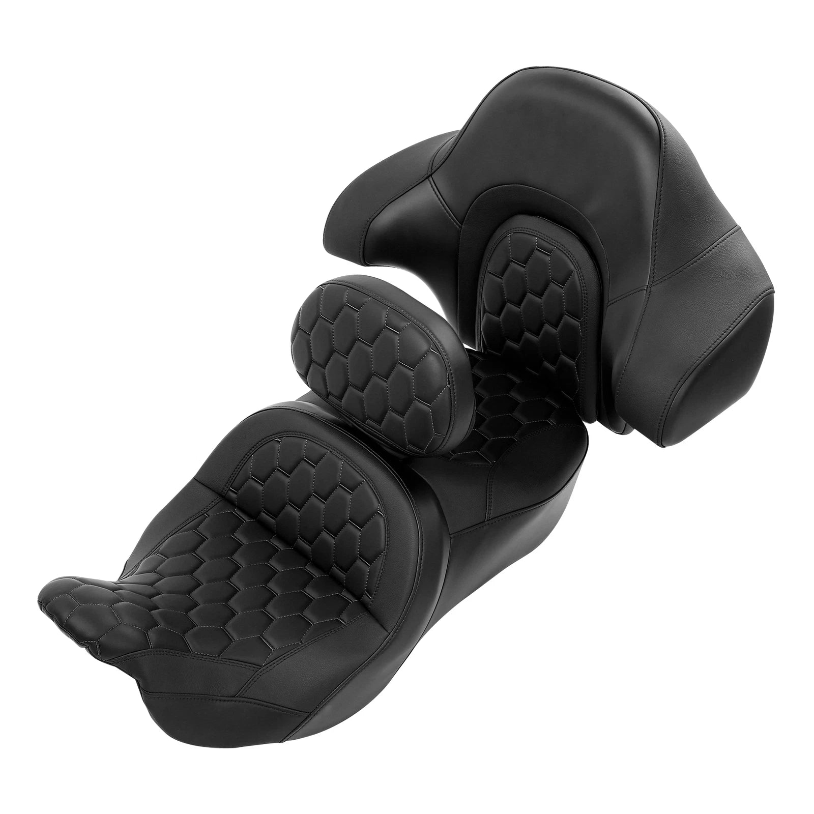 Passenger Seat & Backrest for Harley Electra Glide (2014–2023)