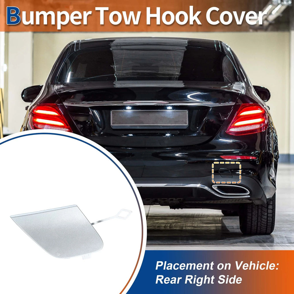 Rear Tow Hook Cover Replacement for Mercedes-Benz W213 (2017–2021)