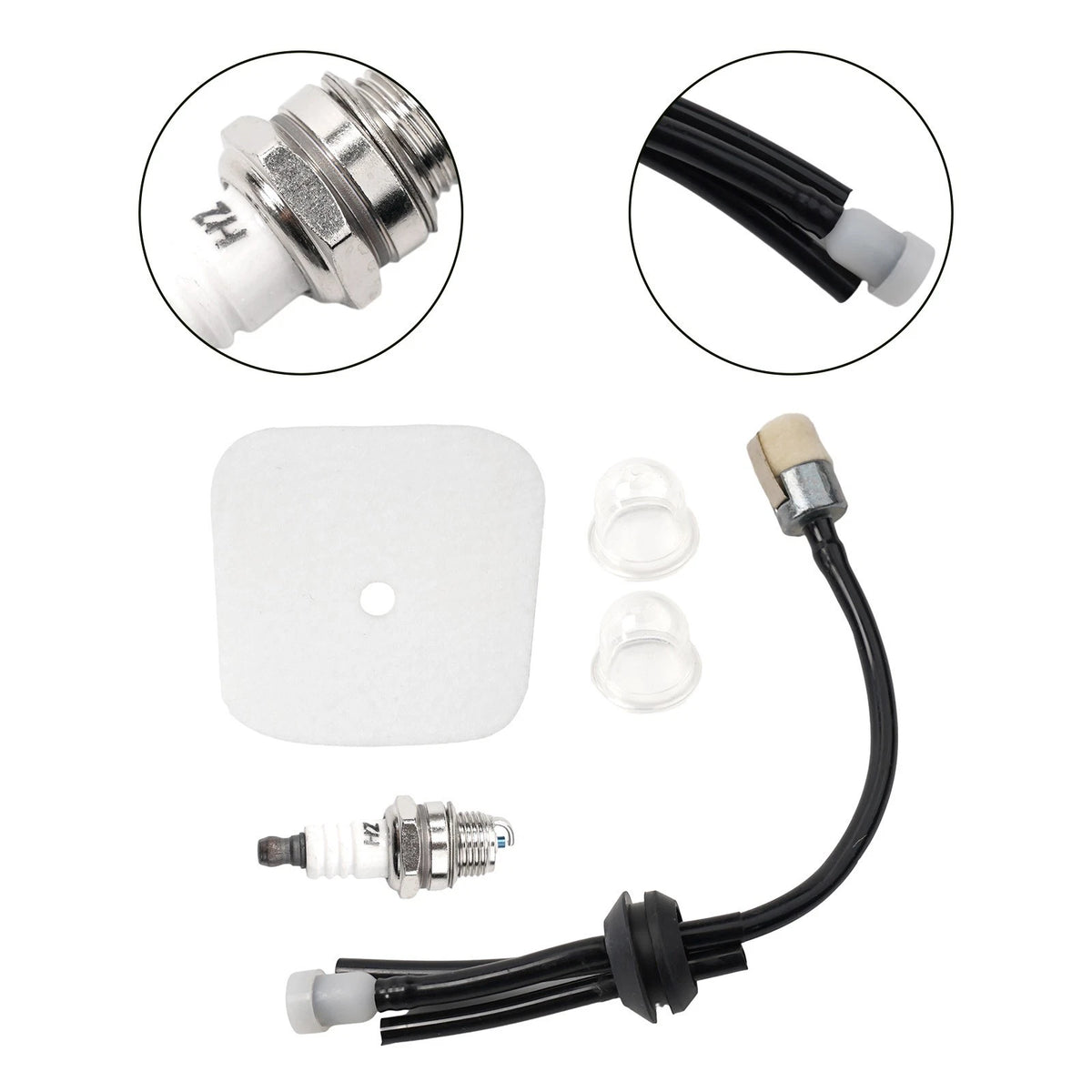 Fuel Lines Air Filter Kit for Mantis 7222 7222E