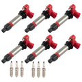 Ignition Coil & Spark Plug 6-PC Kit for GM Vehicles 3.0L 3.6L (UF569)