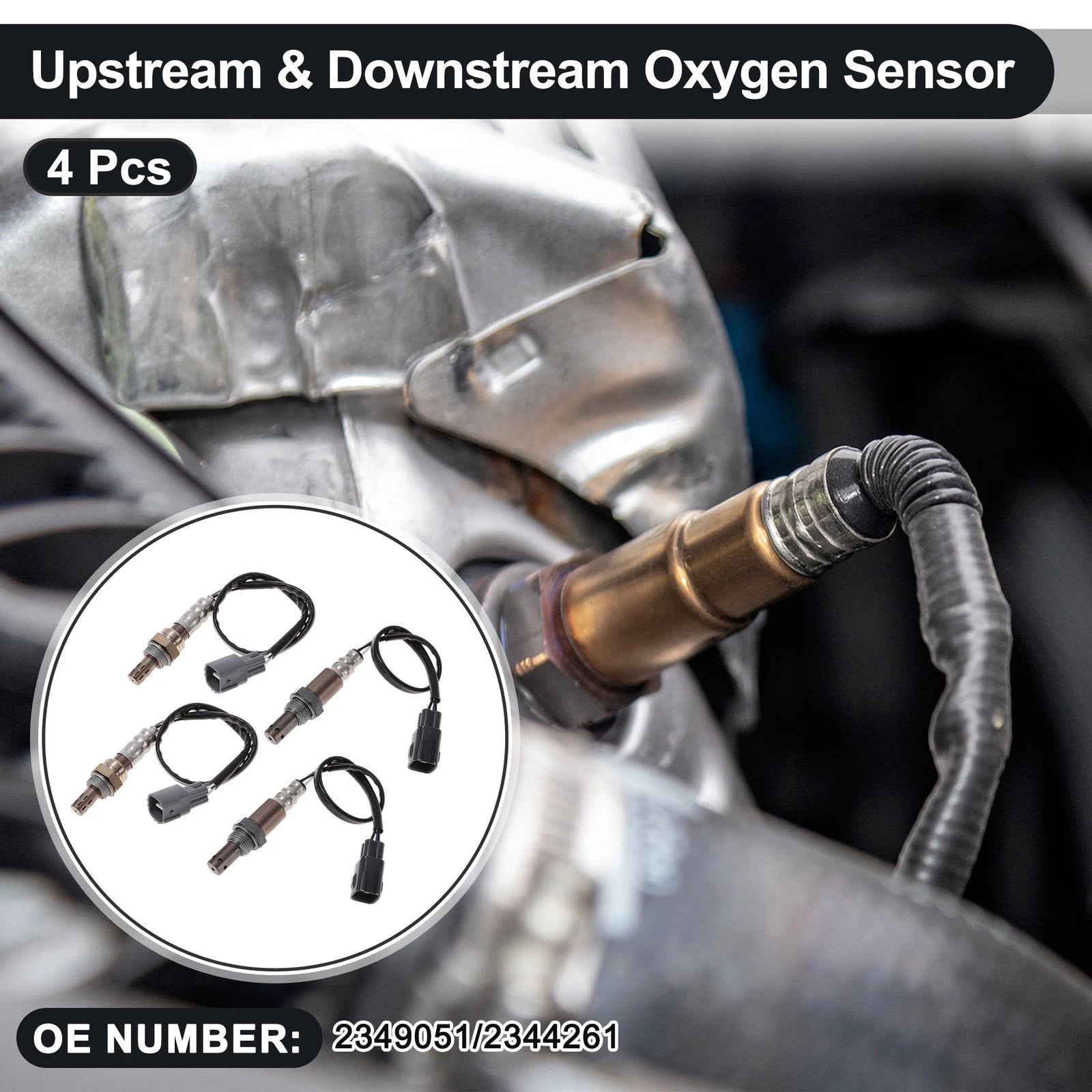 Oxygen Sensor Upstream Downstream Replacement for Toyota 4Runner (2005–2009)