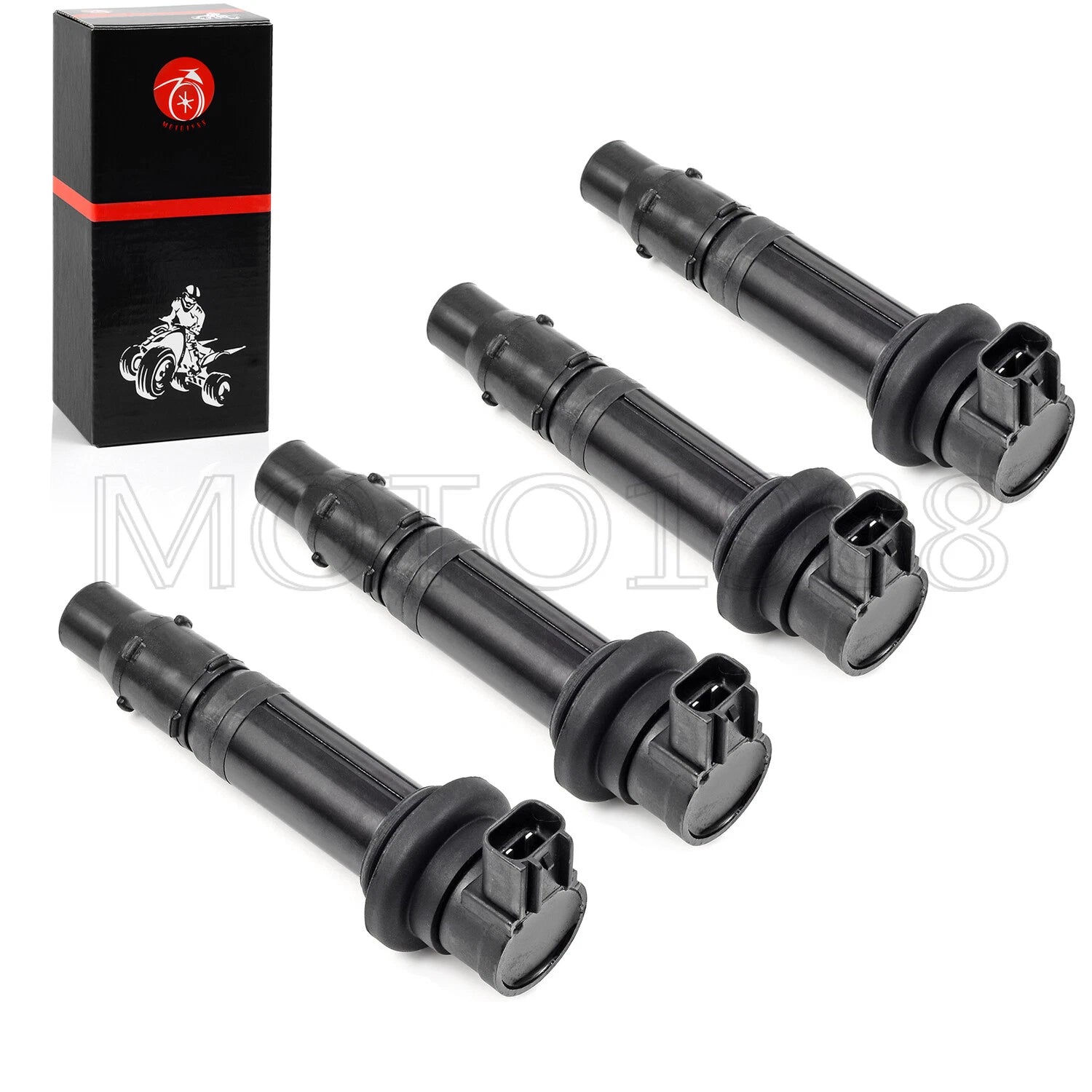 Set of 4 Ignition Coils for Yamaha (5PW-82310-00-00, 5VY-82310-00-00, 2C0-82310-00-00)