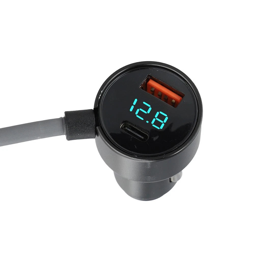 Digital Voltmeter Charger for 12V Vehicles (2010–2023)