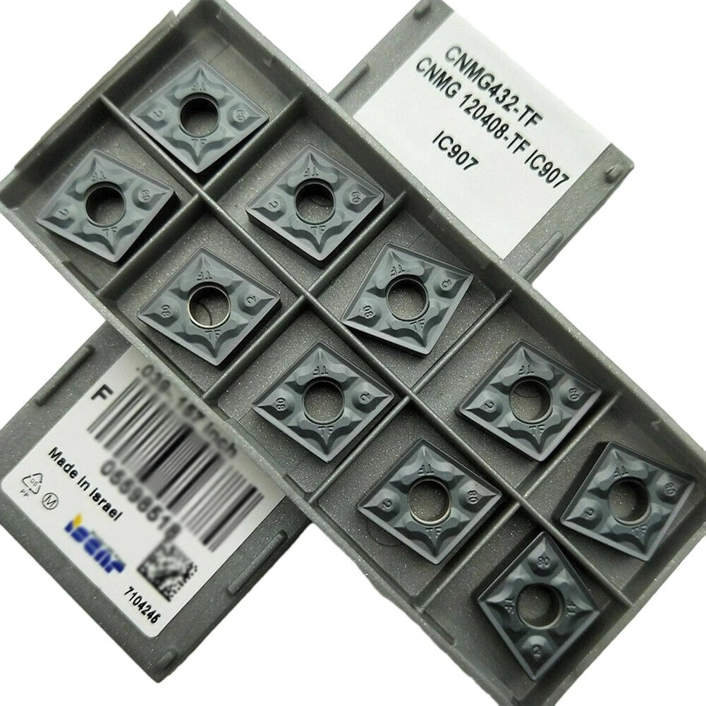 10X CNMG432TF Inserts for CNC Internal Turning