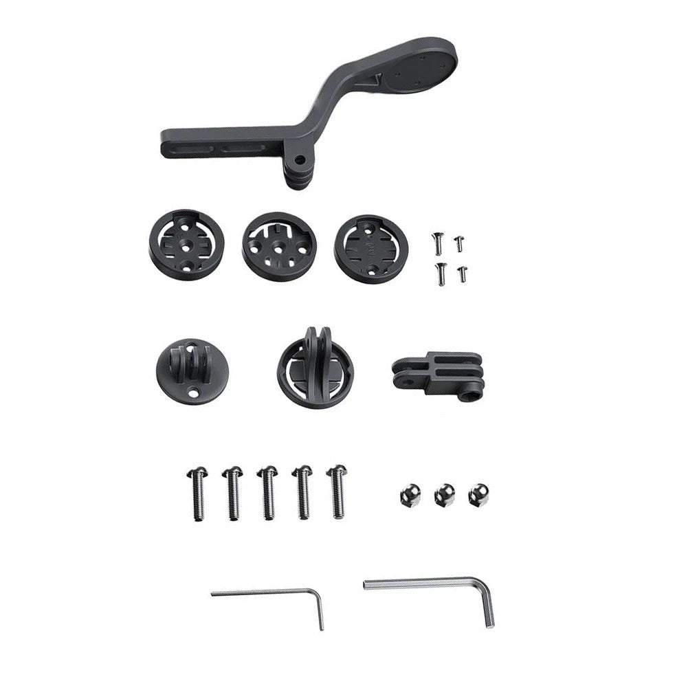 Road Bike Computer Mount with 3 Adapter Bases for Garmin, Bryton, Wahoo