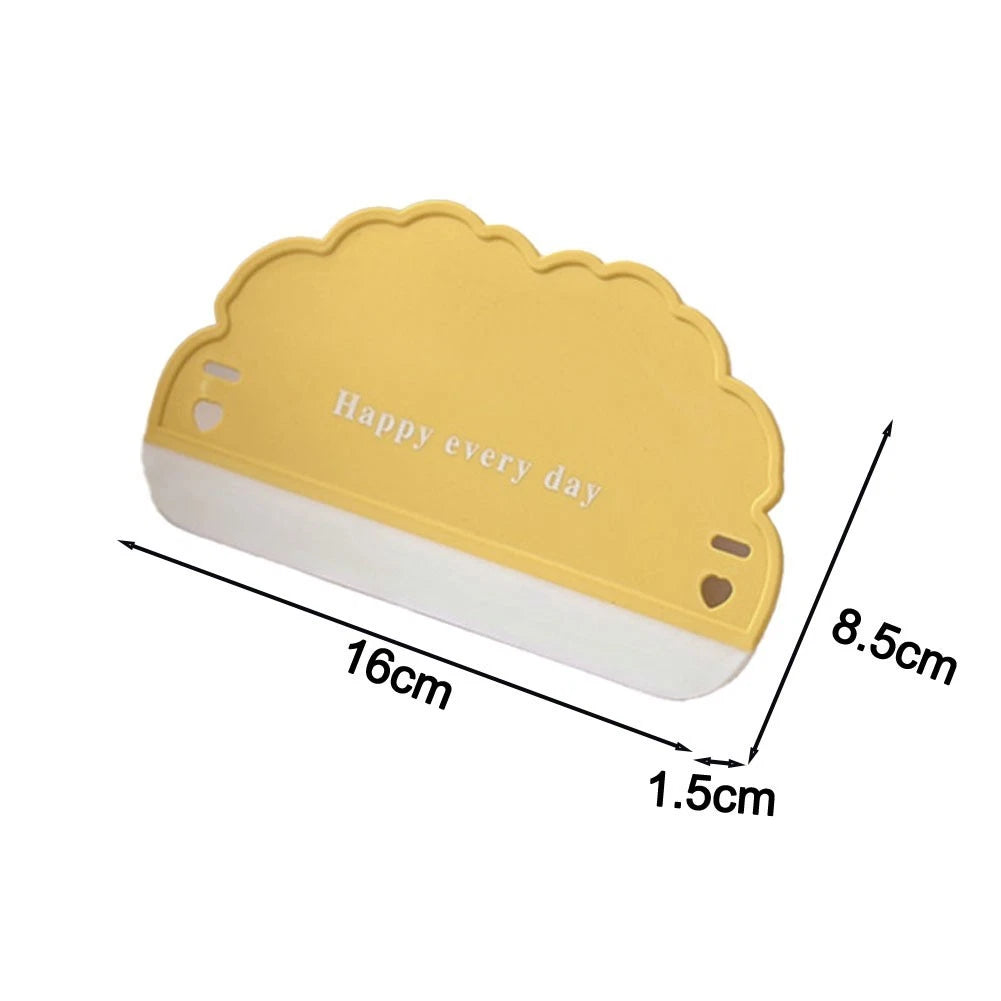 Cleaning Tool for Bathroom Mirrors Tiles Shower Doors with Soft Grip Handle