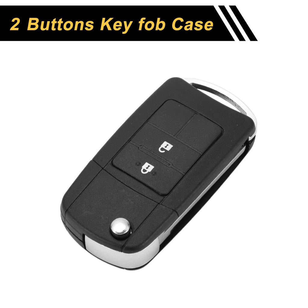 2 Button Key Fob Shell Case Replacement for Toyota RAV4 (2013–2015)
